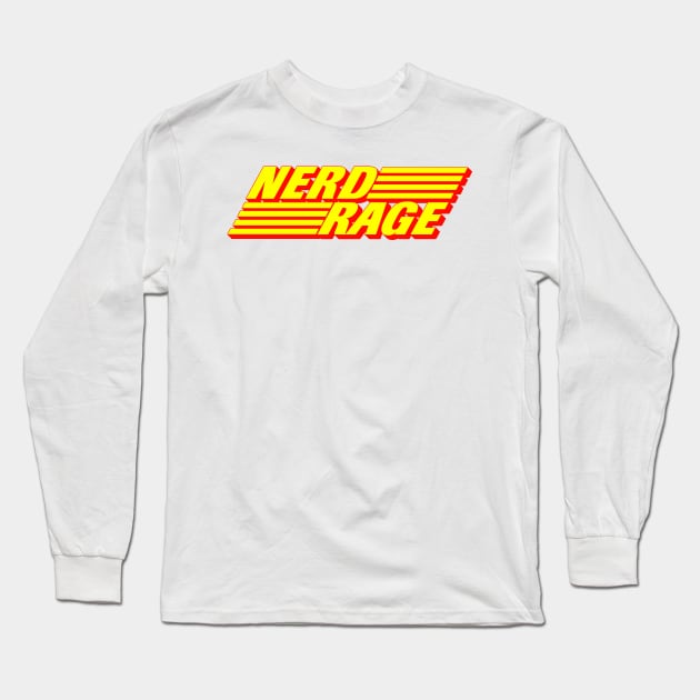 NERD RAGE Long Sleeve T-Shirt by AdamArnali